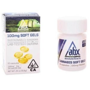 ABX 100mg THC Soft gels 10pk